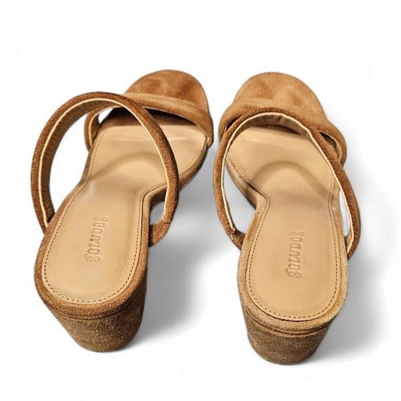 Soludos Ines Heels In Walnut - Picture 7 of 8